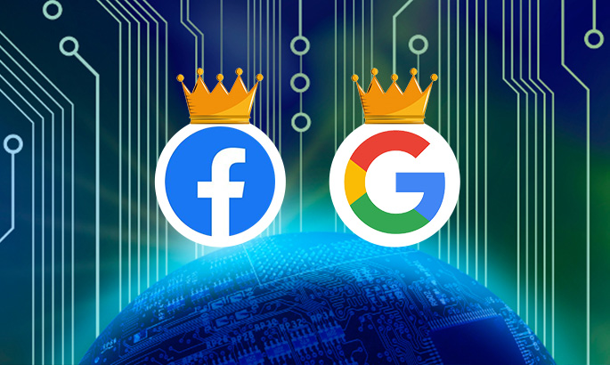 Google, Facebook dominate digital rankings