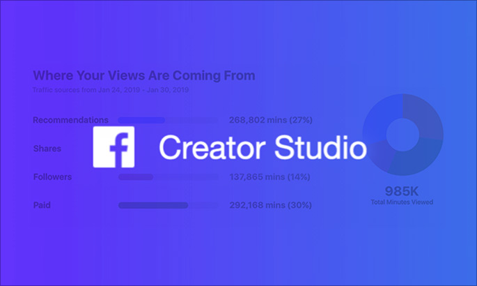 New monetisation & management updates for Creator Studio: Facebook