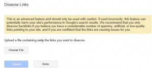 Disavow Links - bcwebwise blog