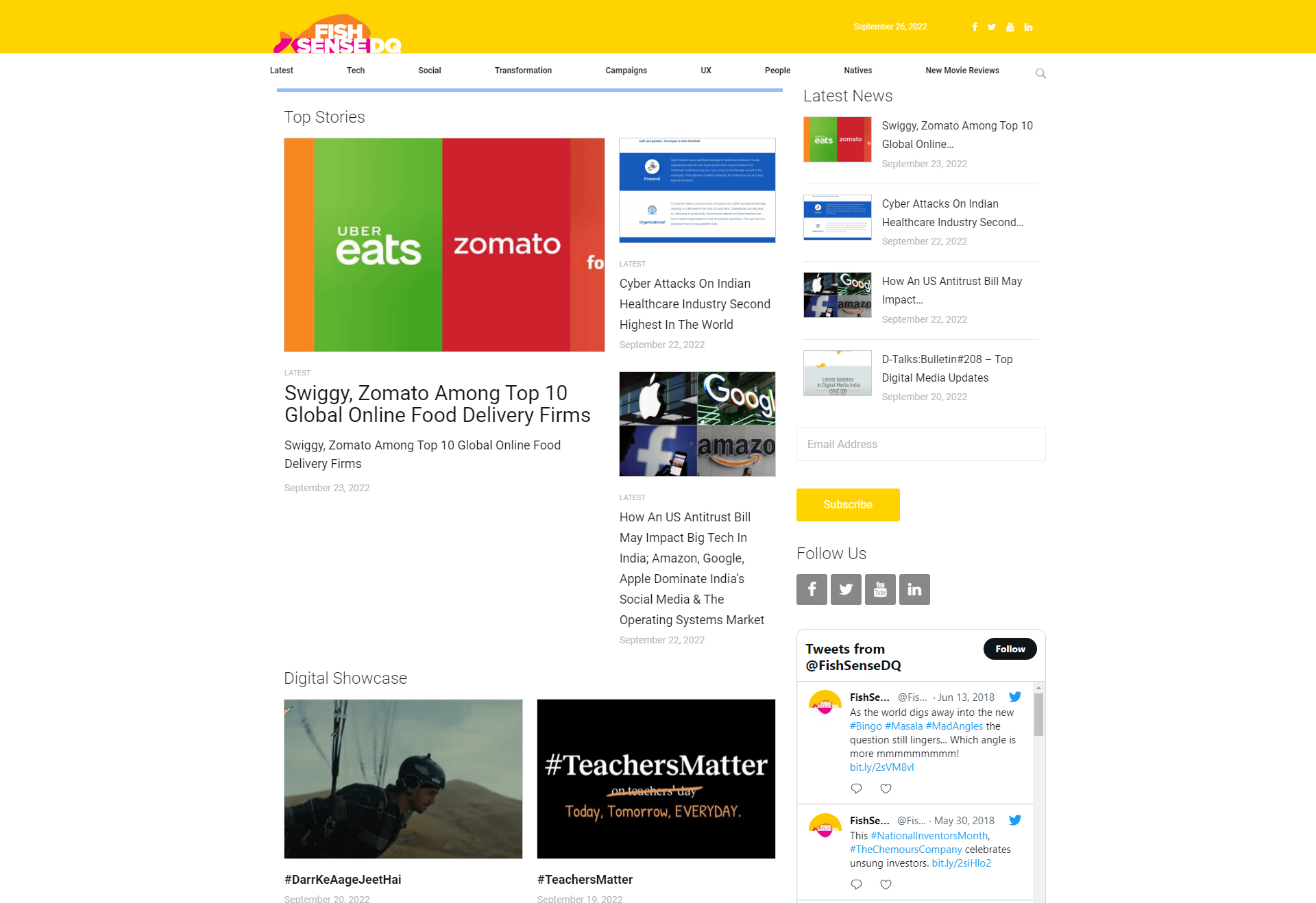 Fishsensedq Website Development by BC Webwise
